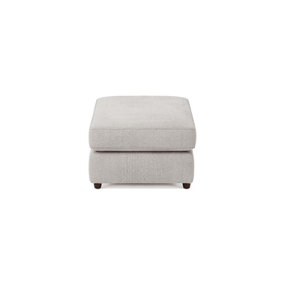 Marley Small Fender Footstool in  Lila Stone Fabric 4
