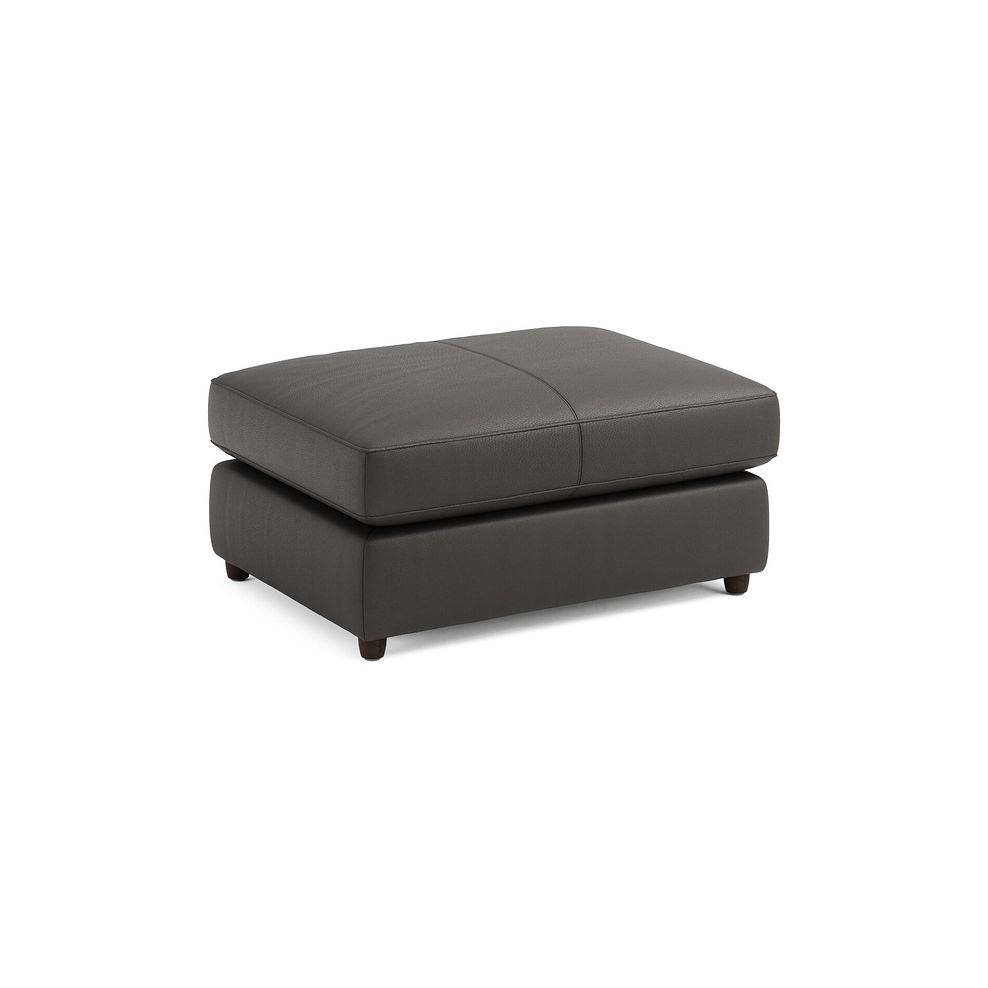 Marley Small Fender Footstool in  Oslo Storm Leather 1