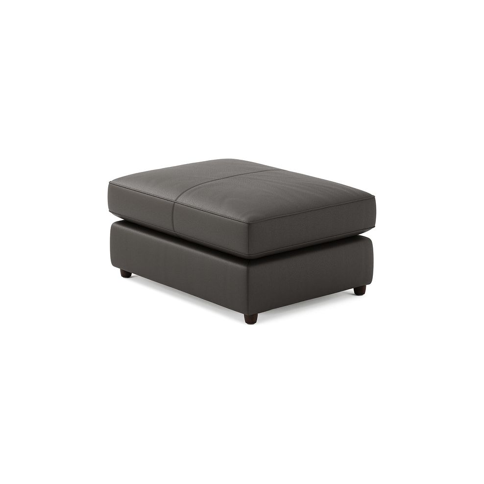 Marley Small Fender Footstool in  Oslo Storm Leather 2