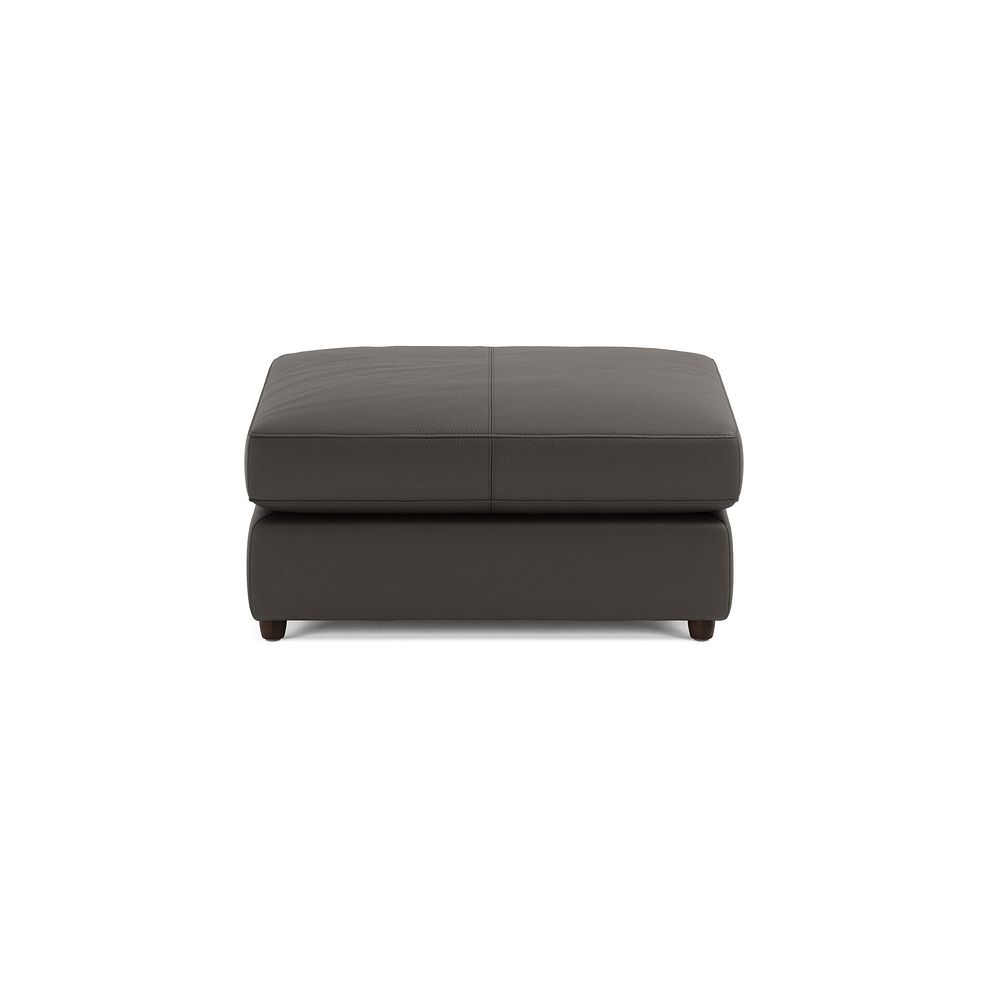 Marley Small Fender Footstool in  Oslo Storm Leather 3