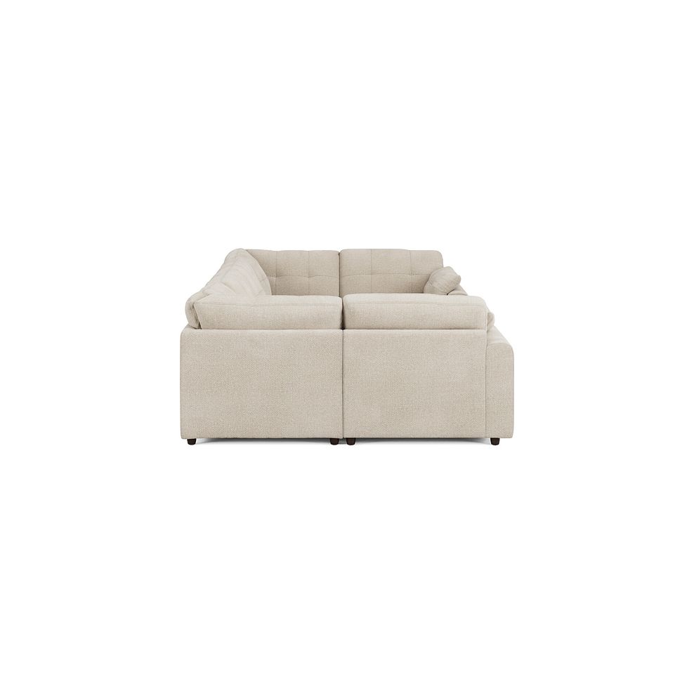 Marley Small U-Shape Modular Corner Sofa in Lila Natural Fabric - Group 10 4