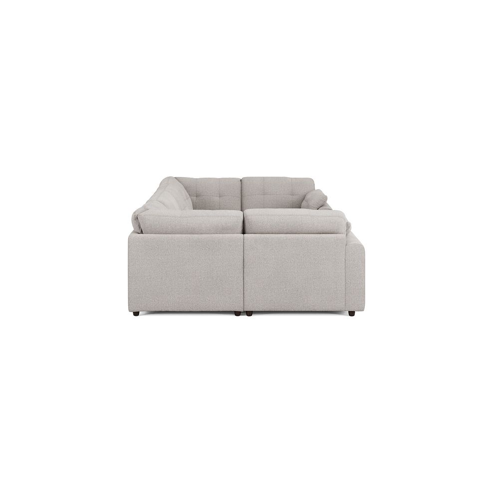 Marley Small U-Shape Modular Corner Sofa in Lila Stone Fabric - Group 10 4