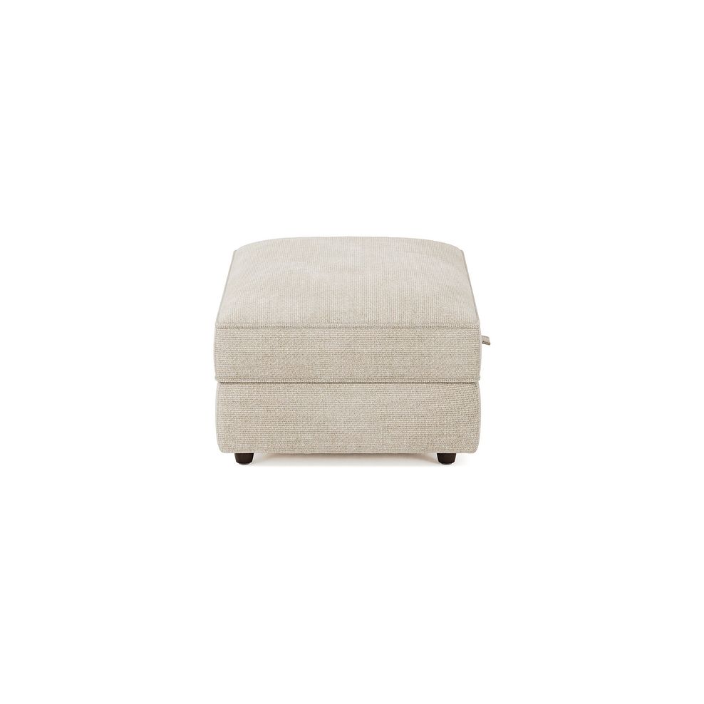 Marley Storage Footstool in  Lila Natural Fabric 5