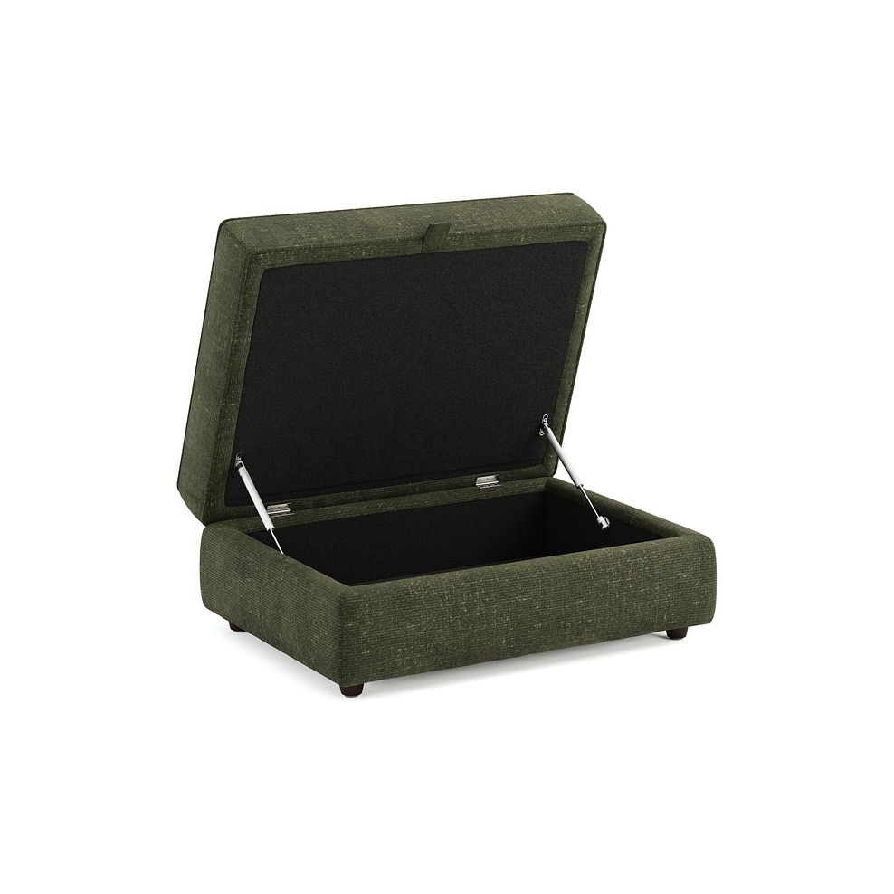 Marley Storage Footstool in  Lila Pine Fabric 2