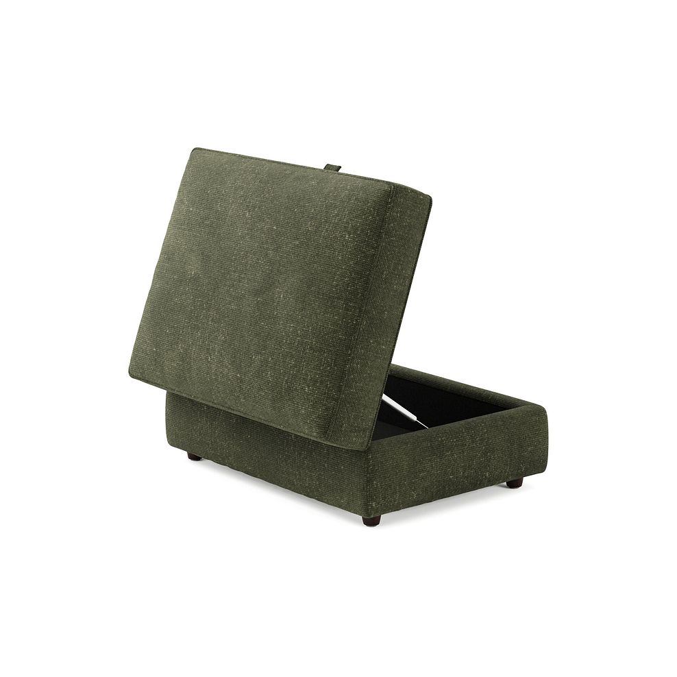 Marley Storage Footstool in  Lila Pine Fabric 6