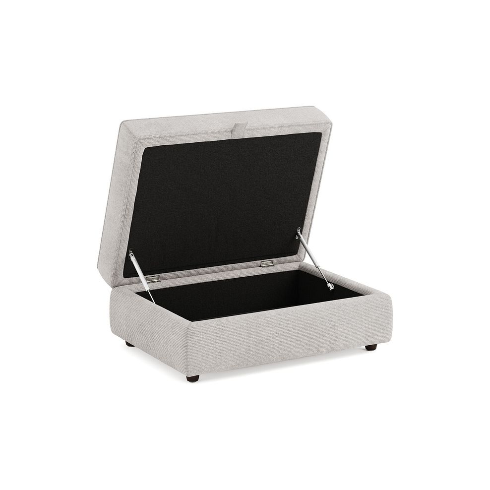 Marley Storage Footstool in  Lila Stone Fabric 2