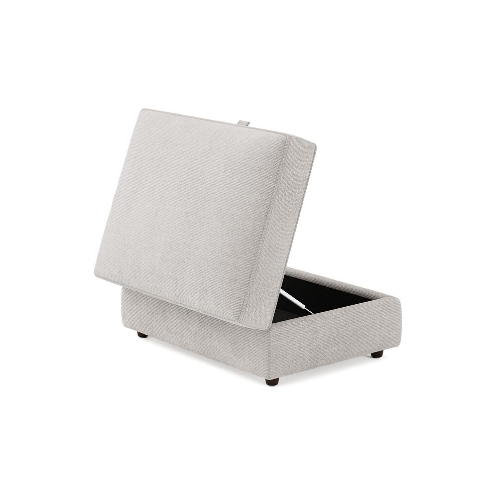 Marley Storage Footstool in  Lila Stone Fabric 6