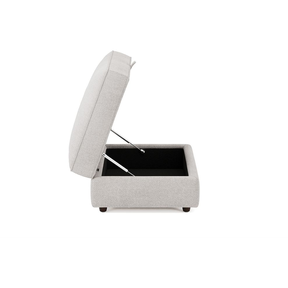 Marley Storage Footstool in  Lila Stone Fabric 8
