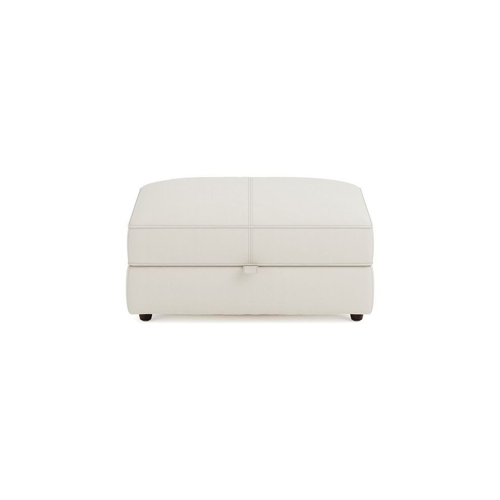 Marley Storage Footstool in  Oslo Bone China Leather 7