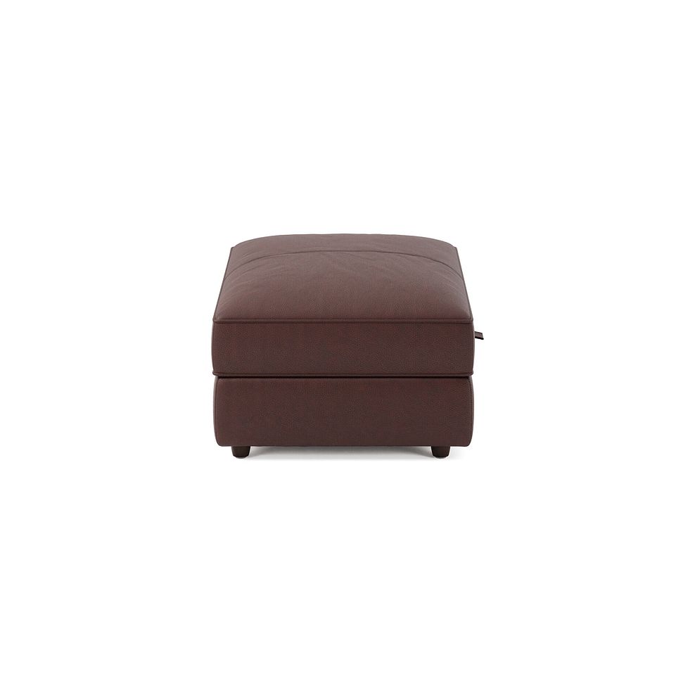 Marley Storage Footstool in  Oslo Chestnut Leather 8