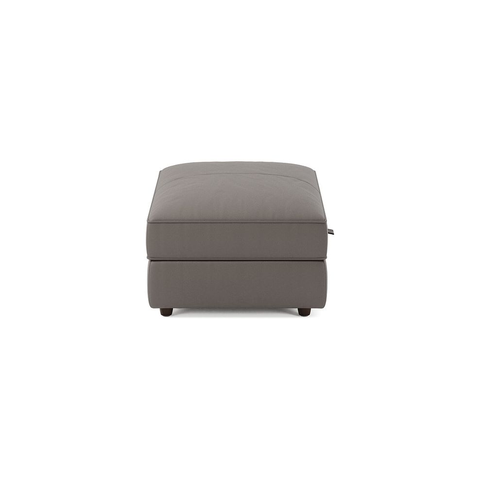 Marley Storage Footstool in  Oslo Elephant Grey Leather 8