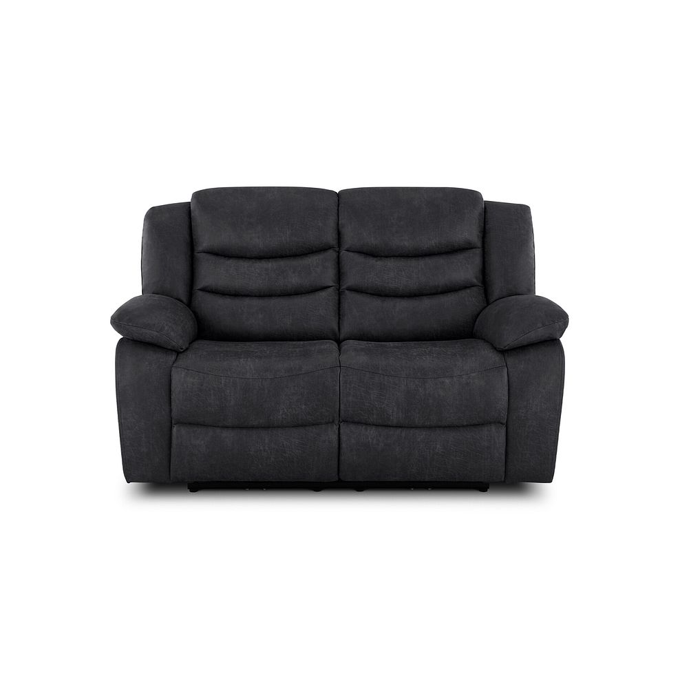 Marlow 2 Seater Electric Recliner Sofa in Miller Grey Fabric 2