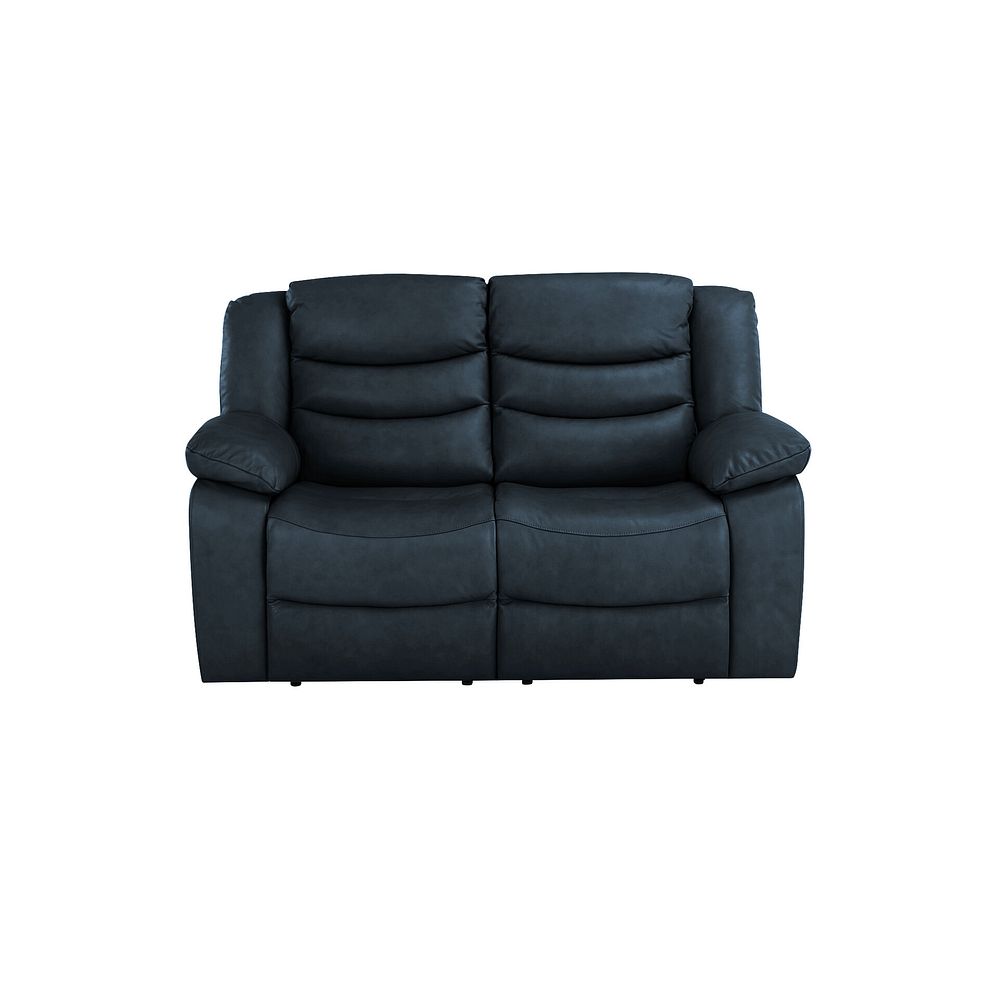 Marlow 2 Seater Sofa in Blue Leather 2