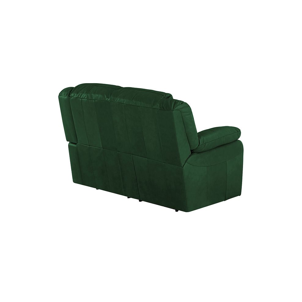 Marlow 2 Seater Sofa in Green Leather 3
