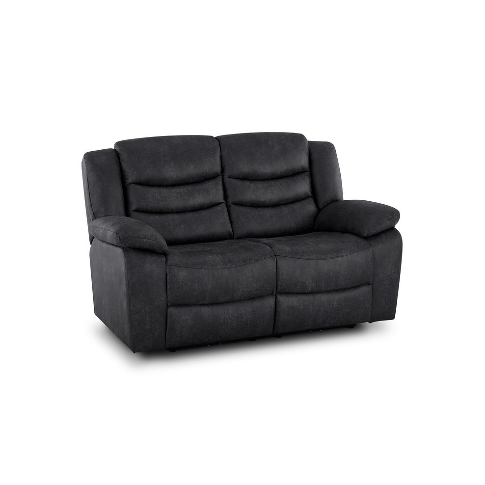 Marlow 2 Seater Sofa in Miller Grey Fabric 1