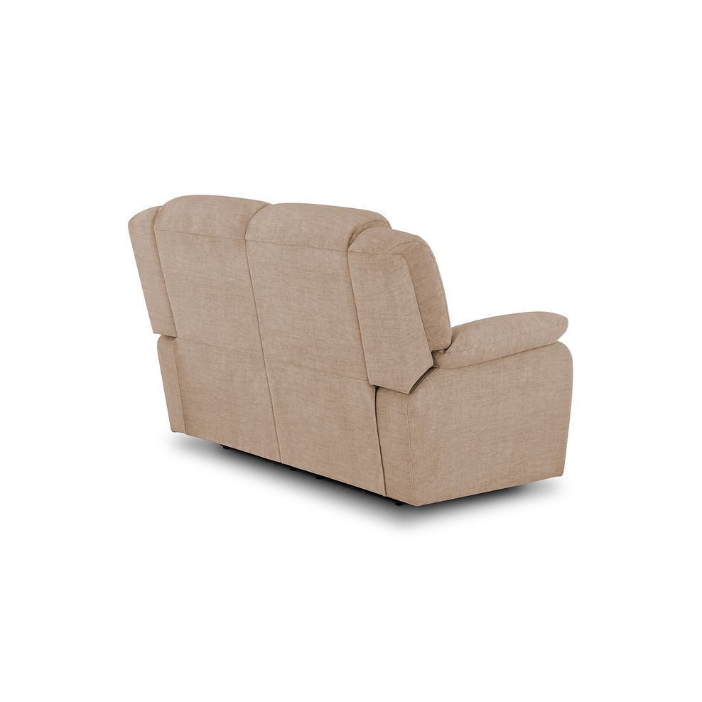 Marlow 2 Seater Sofa in Plush Beige Fabric 3