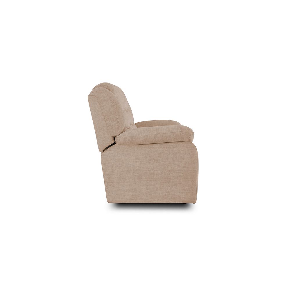 Marlow 2 Seater Sofa in Plush Beige Fabric 4