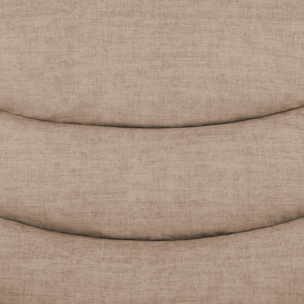 Marlow 2 Seater Sofa in Plush Beige Fabric 7