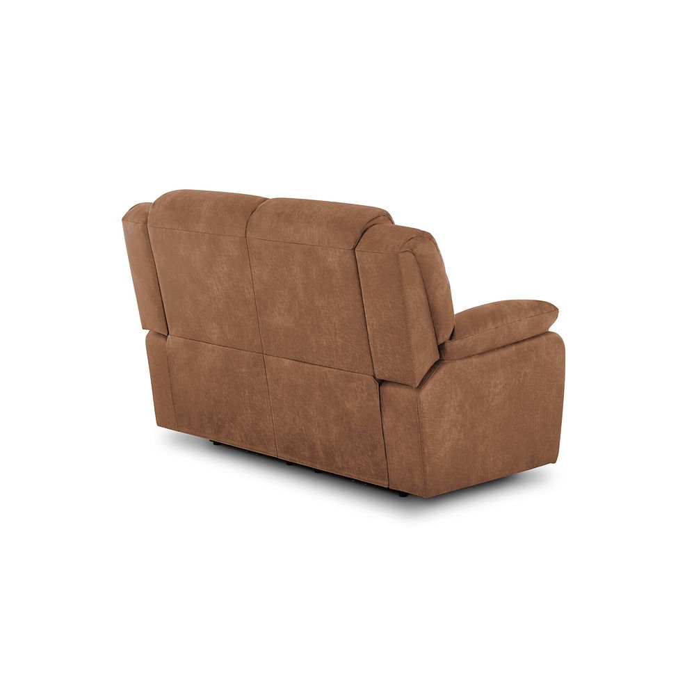 Marlow 2 Seater Sofa in Ranch Brown Fabric 3