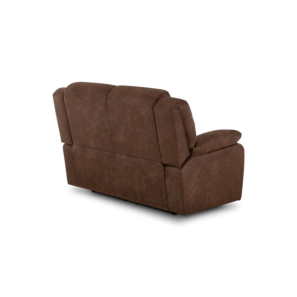 Marlow 2 Seater Sofa in Ranch Dark Brown Fabric 3