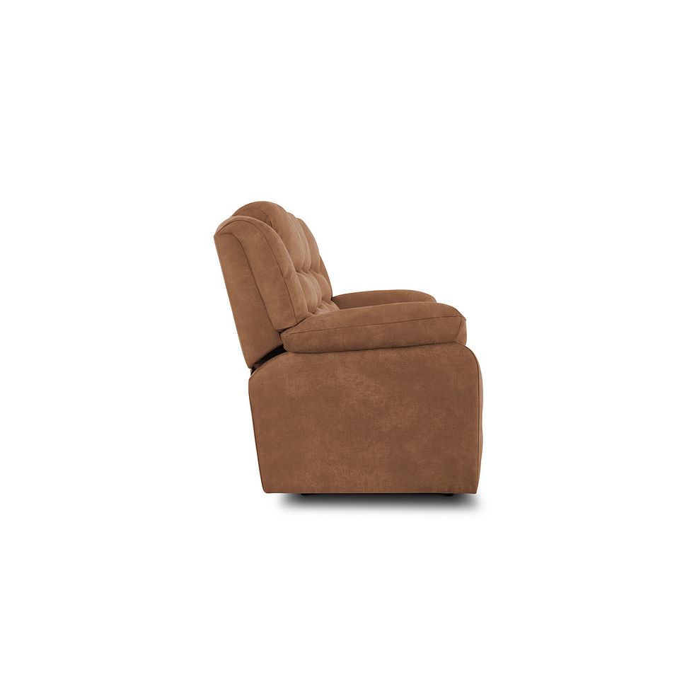 Marlow 3 Seater Sofa in Ranch Brown Fabric 4