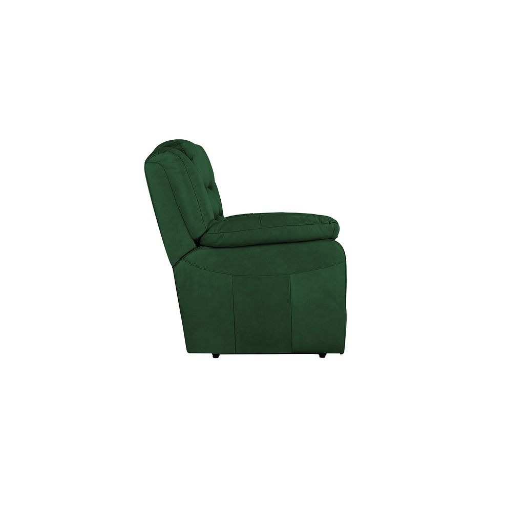 Marlow Armchair in Green Leather 4