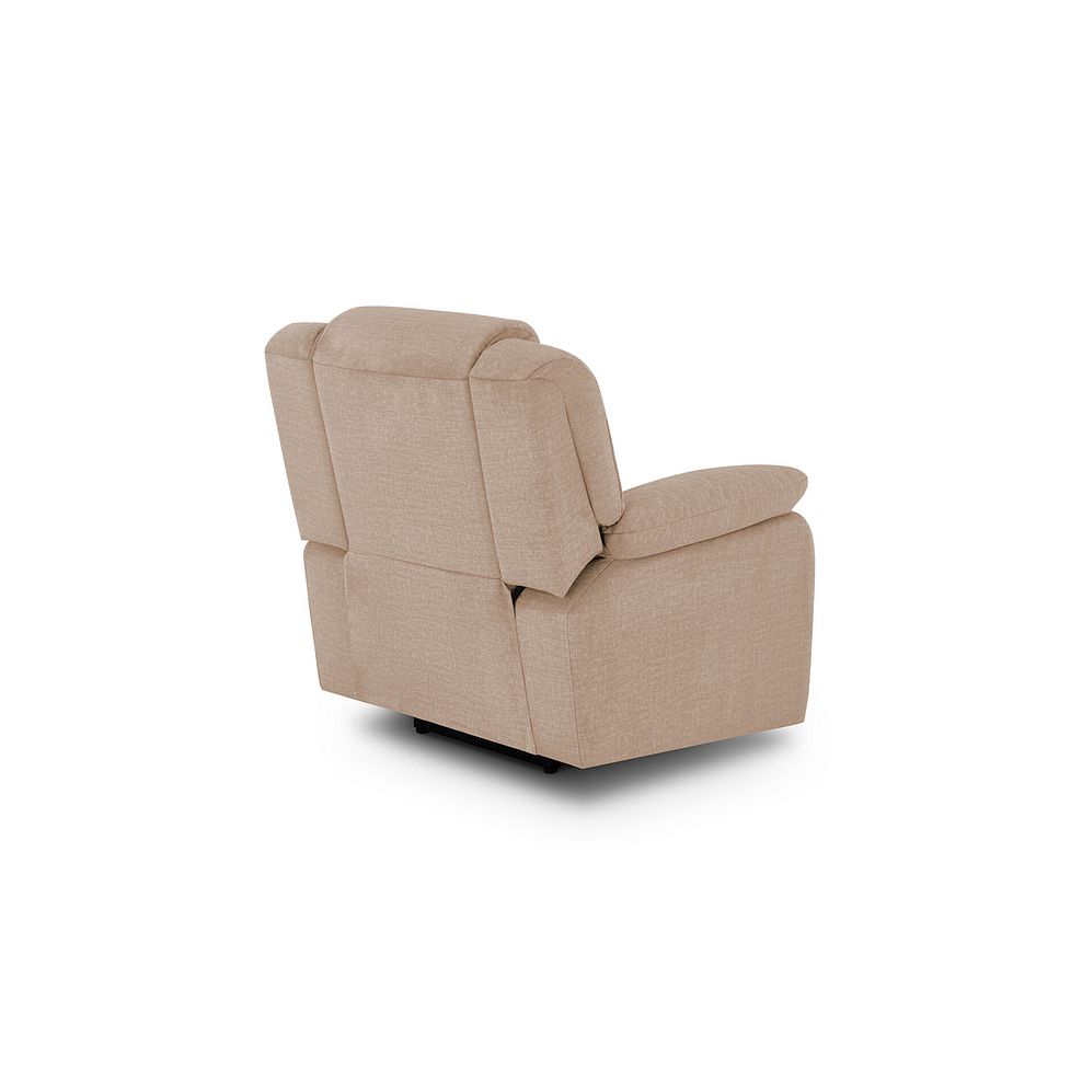 Marlow Armchair in Plush Beige Fabric 3
