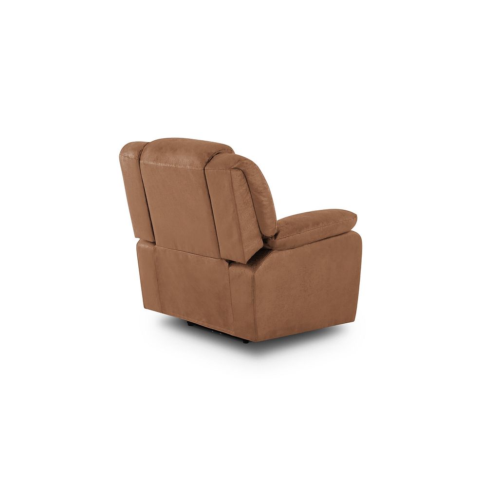 Marlow Armchair in Ranch Brown Fabric 3