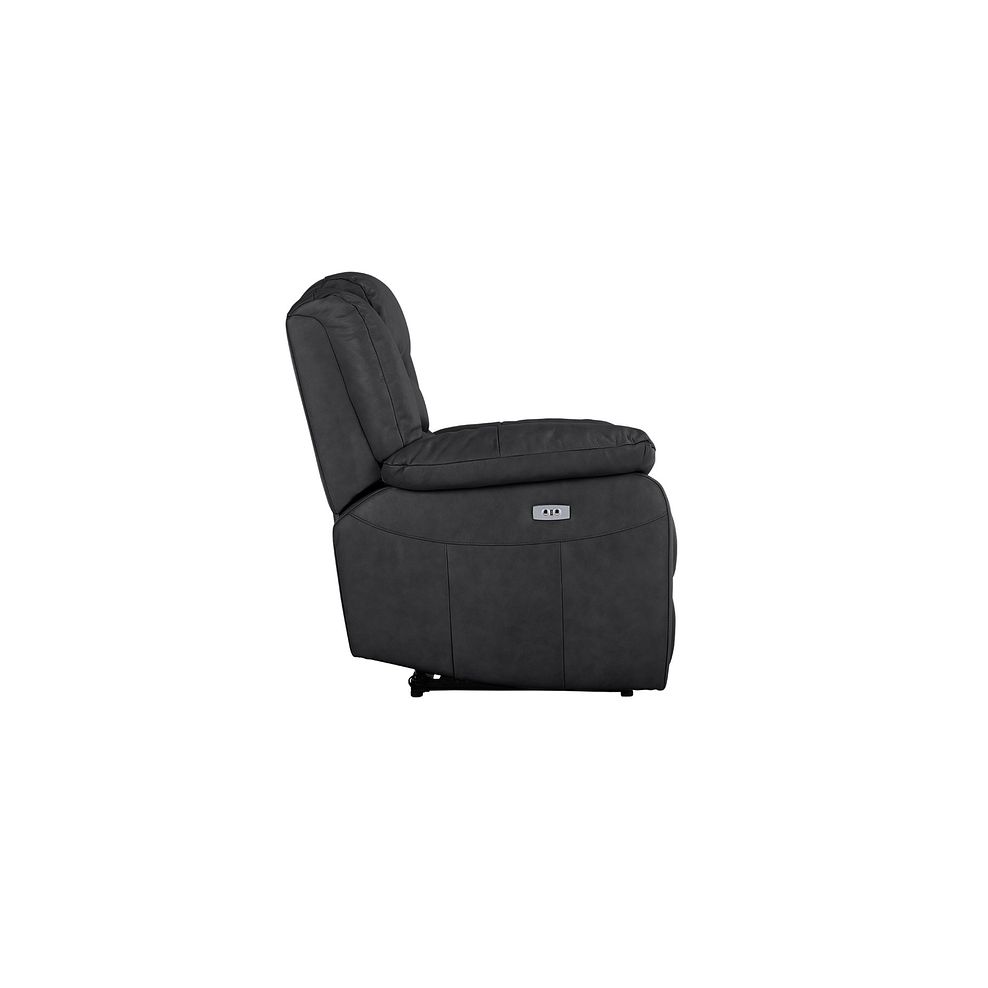 Marlow Electric Recliner Armchair in Black Leather 6