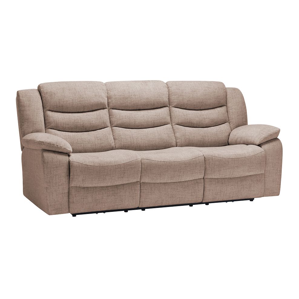 Marlow 3 Seater Sofa in Dorset Beige Fabric Thumbnail 1
