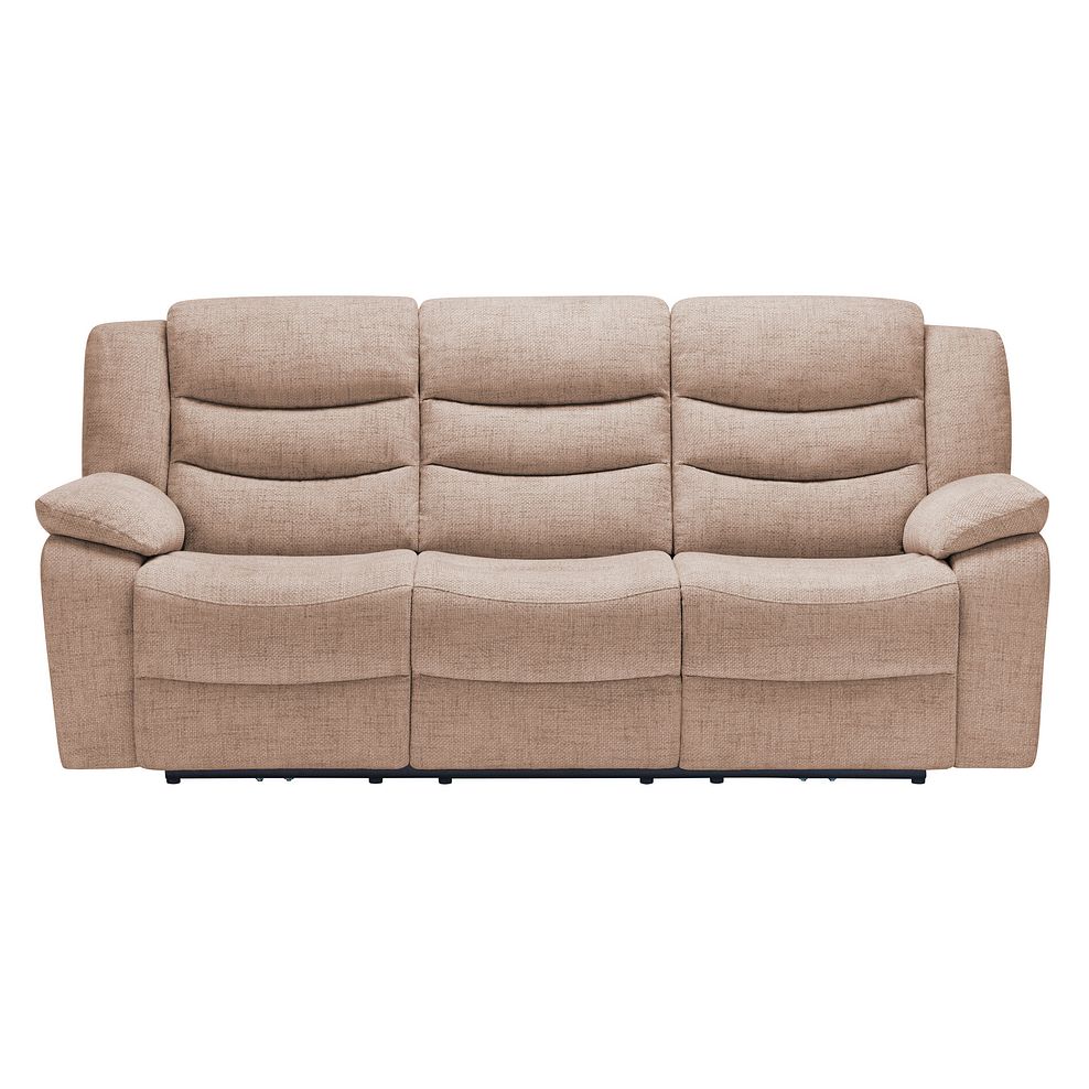 Marlow 3 Seater Sofa in Jetta Beige Fabric 2