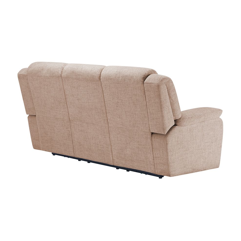 Marlow 3 Seater Sofa in Jetta Beige Fabric 3