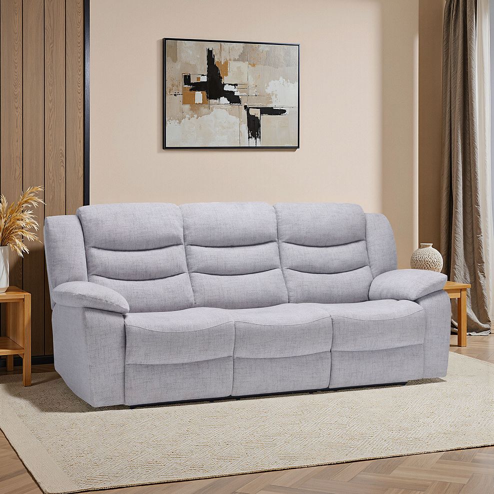 Marlow 3 Seater Sofa in Keswick Dove Fabric 1