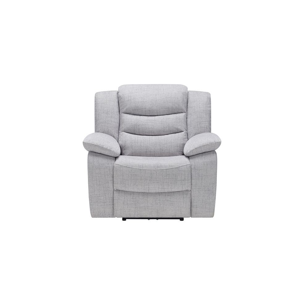 Marlow Electric Recliner Armchair in Keswick Dove Fabric 4