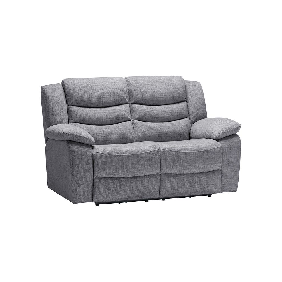 Marlow 2 Seater Sofa in Santos Steel Fabric 1