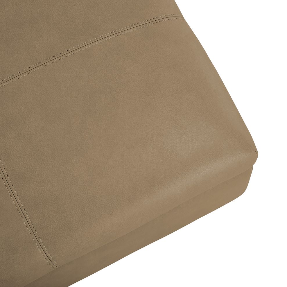 Marlow Storage Footstool in Beige Leather 7
