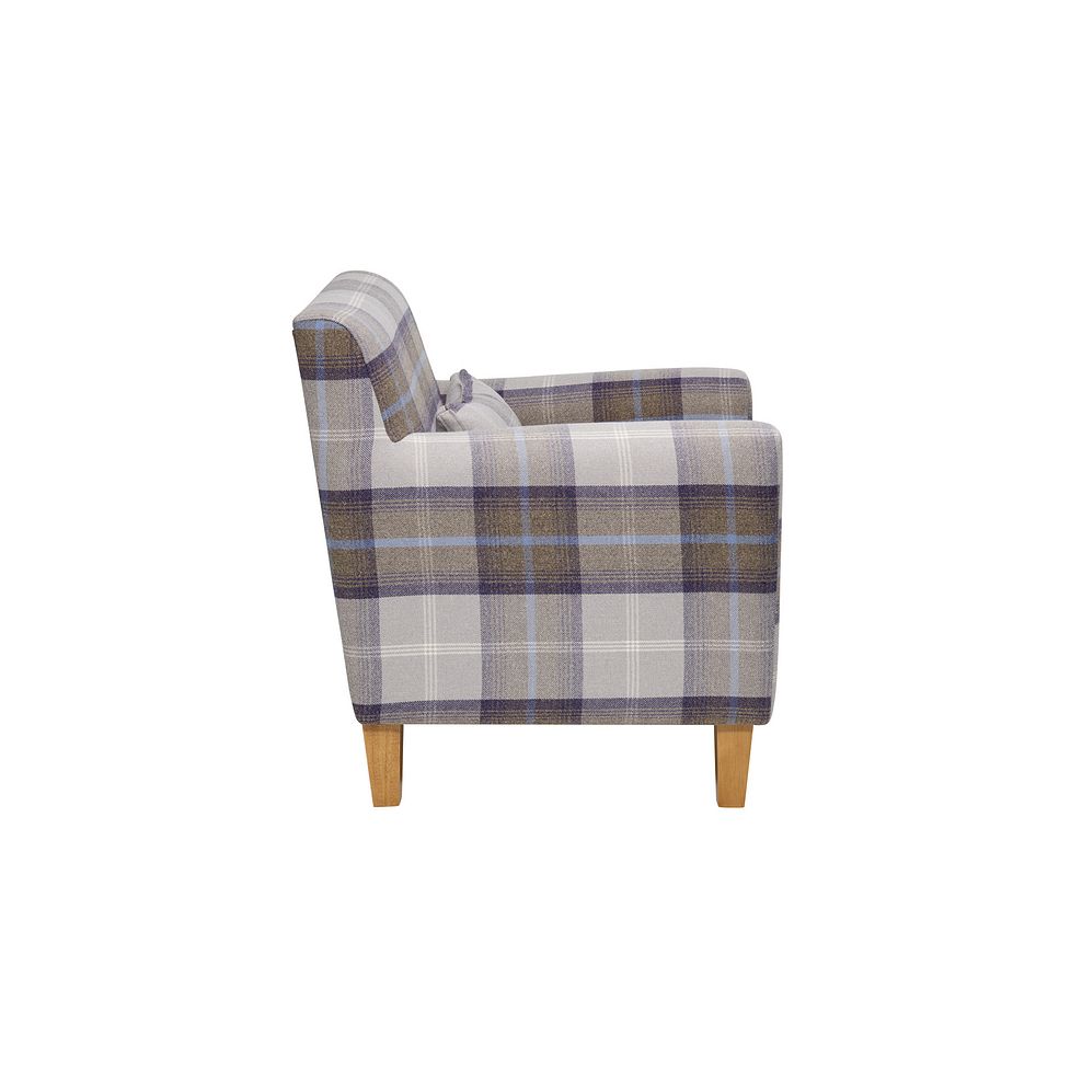 Blue Balmoral Accent Chair from the Marseille Range