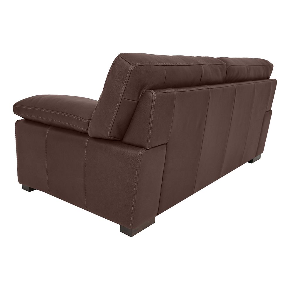 Matera 2 Seater Sofa in Apollo Marrone Leather 4
