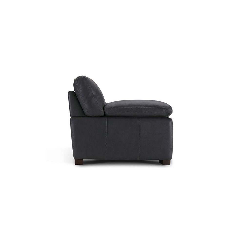 Matera 2 Seater Sofa in Caruso Black Leather 3