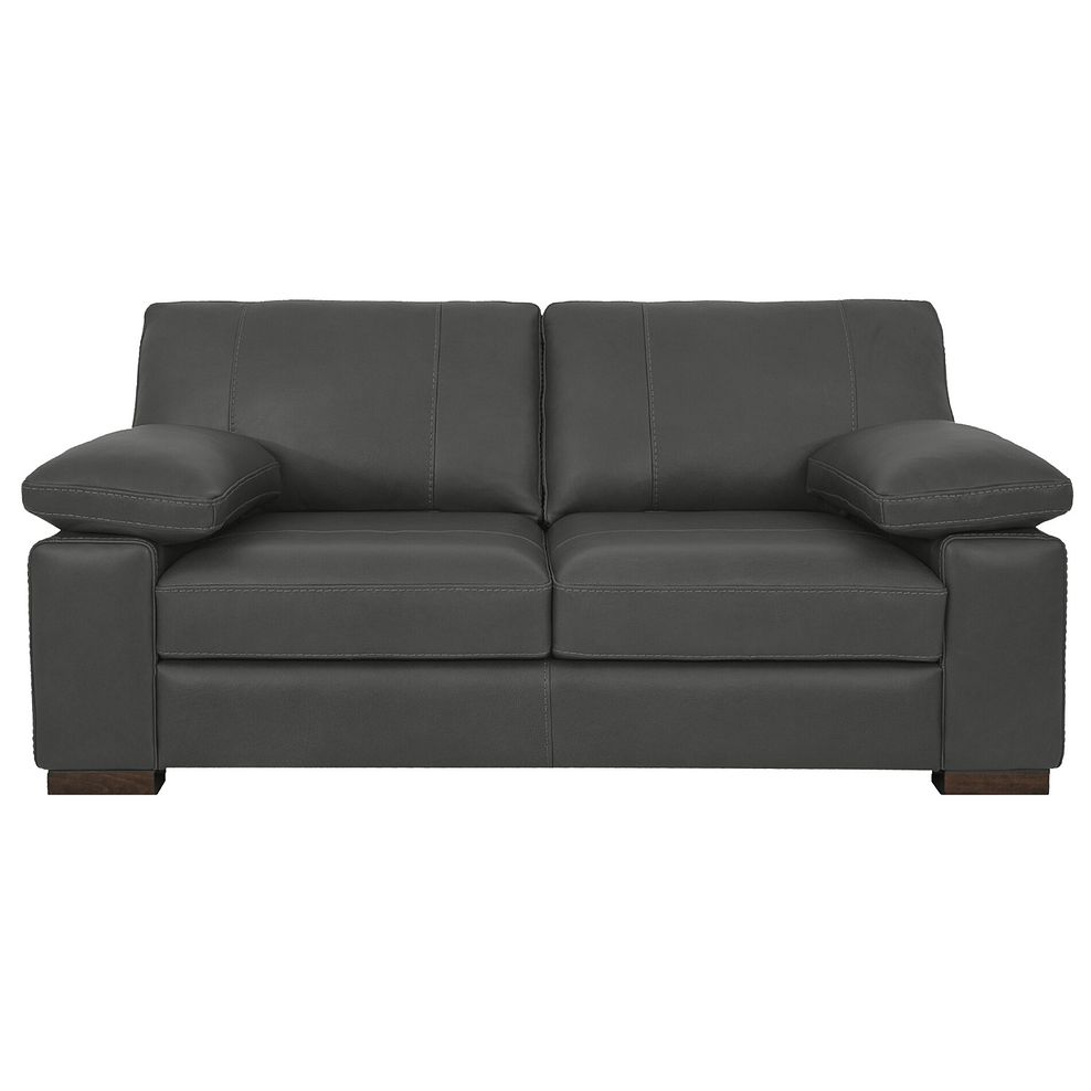 Matera 2 Seater Sofa in Caruso Fog Leather 2