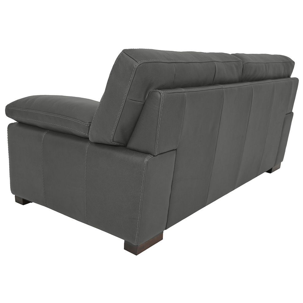 Matera 2 Seater Sofa in Caruso Fog Leather 4