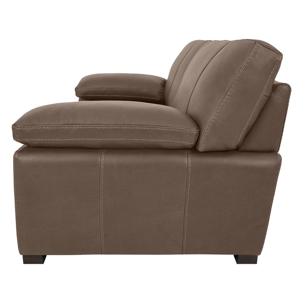 Matera 2 Seater Sofa in Caruso Taupe Leather 3