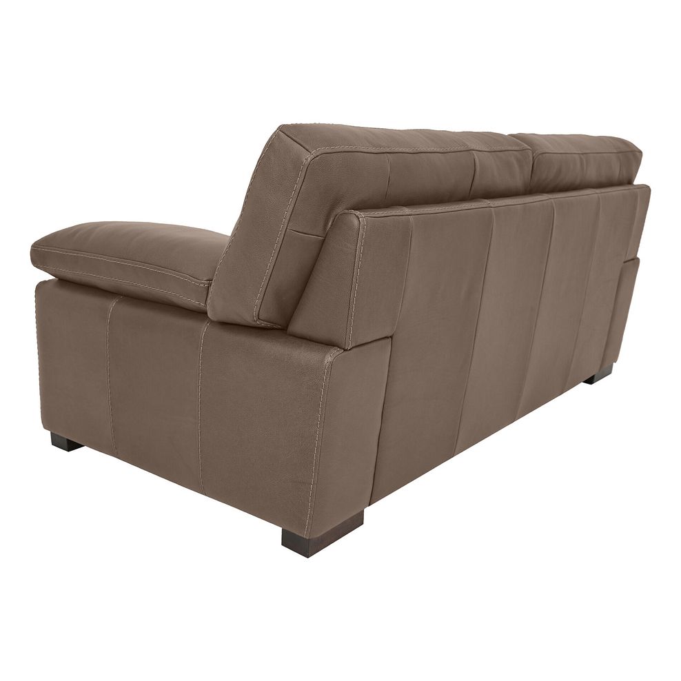 Matera 2 Seater Sofa in Caruso Taupe Leather 4