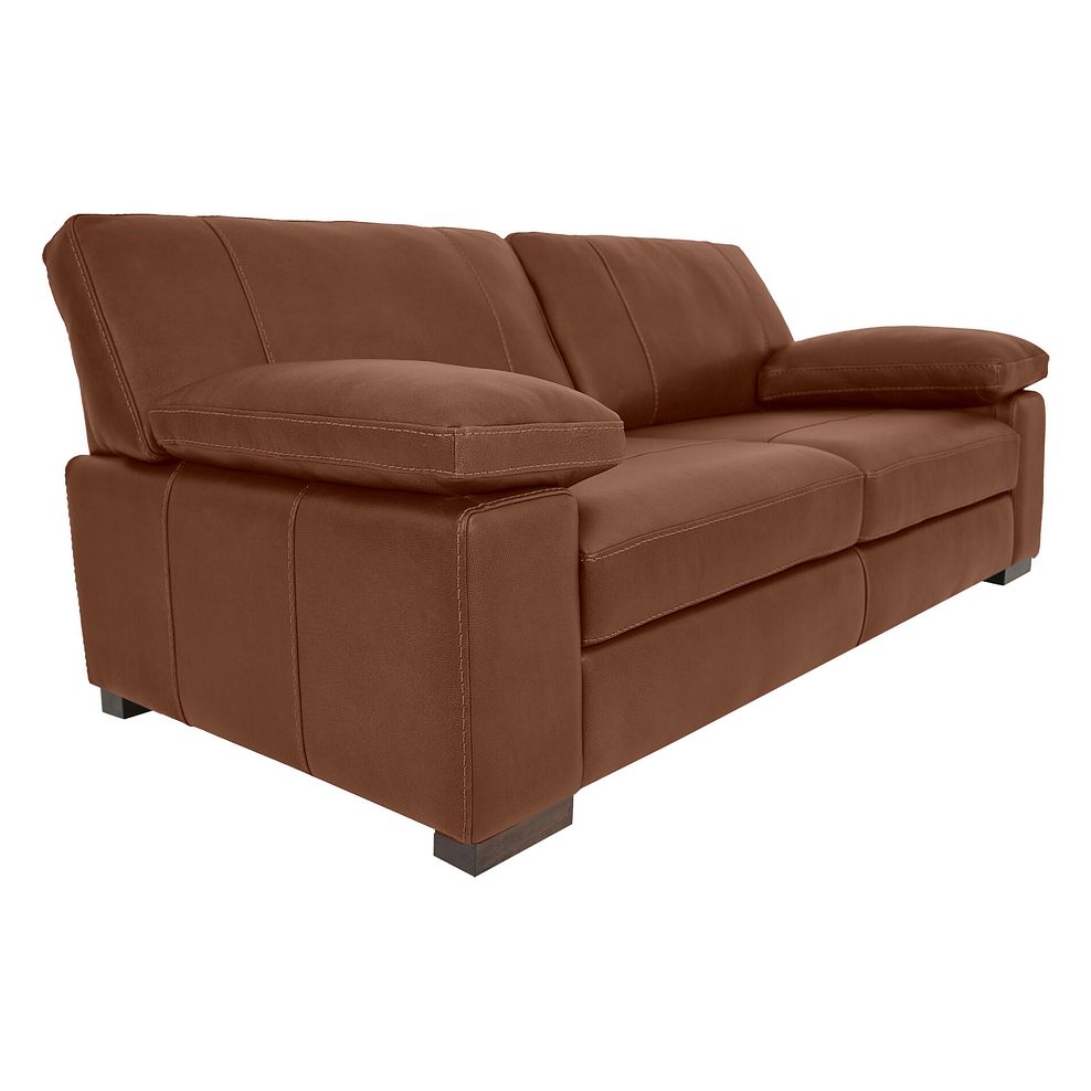 Matera 3 Seater Sofa in Apollo Espresso Leather 1