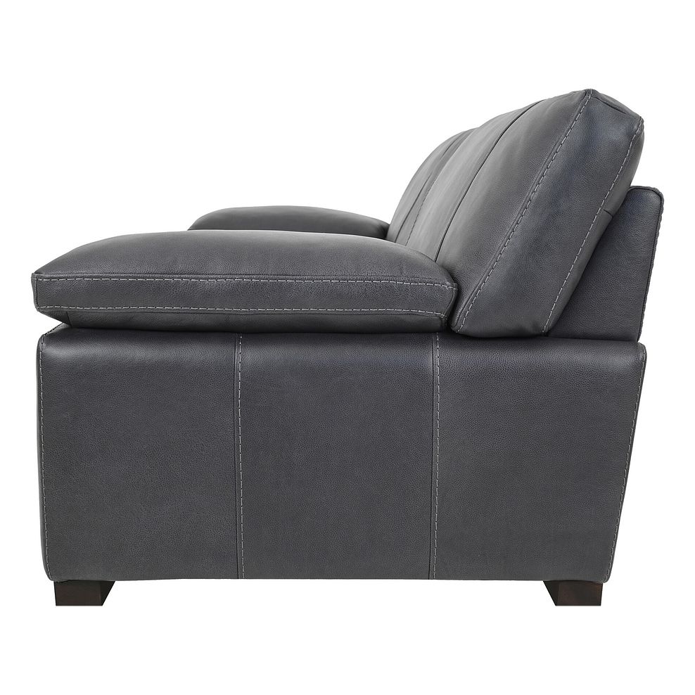 Matera 3 Seater Sofa in Apollo Grey Leather 3