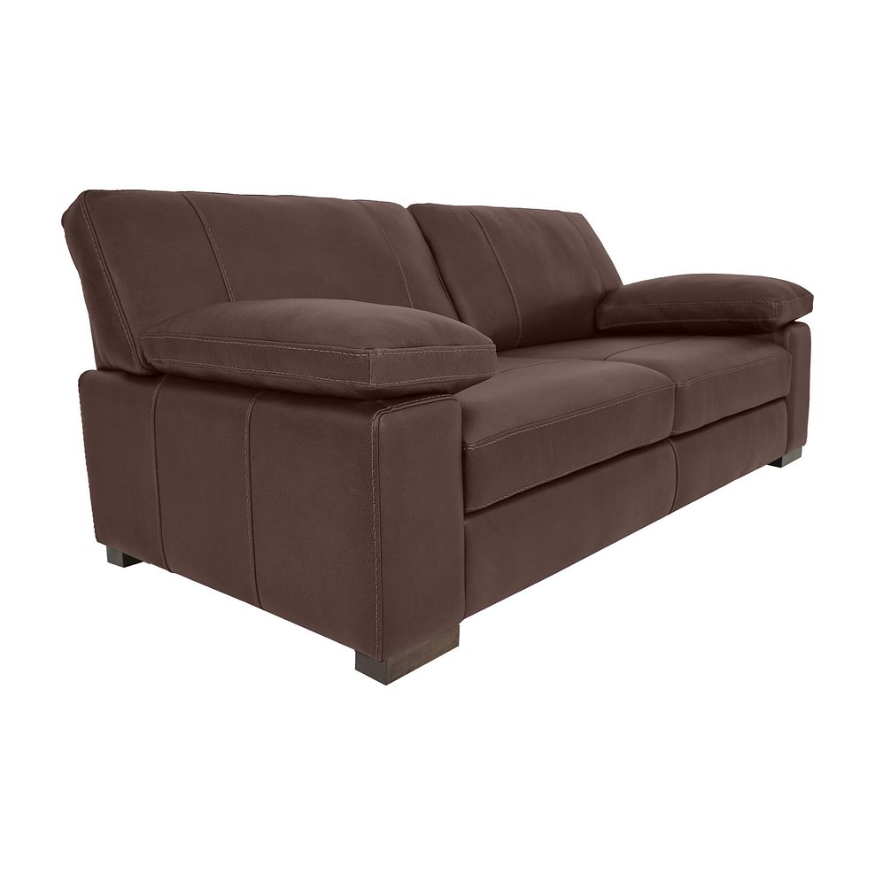 Matera 3 Seater Sofa in Apollo Marrone Leather 1