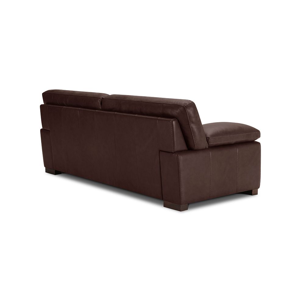 Matera 3 Seater Sofa in Apollo Marrone Leather 4