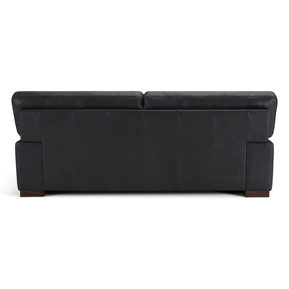 Matera 3 Seater Sofa in Caruso Black Leather 5