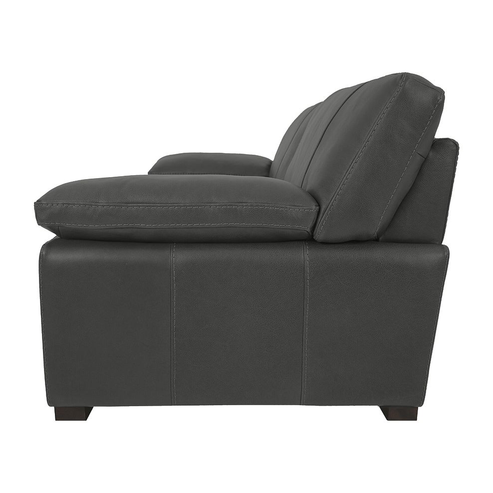Matera 3 Seater Sofa in Caruso Fog Leather 3