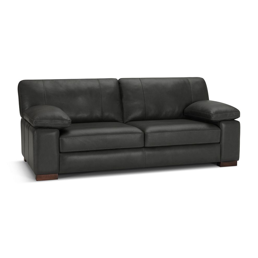 Matera 3 Seater Sofa in Caruso Fog Leather 1